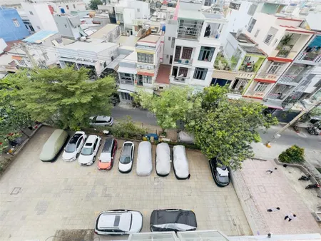 Chung cư bông sao p5 quận 8 59m2 2 pn căn góc thông thoáng có hầm gần tạ quang bửu