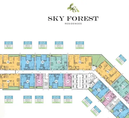 Bán căn 2 ngủ 74m2 toà sf2 skyforest view btđ giá 5.850 tỷ bao thuế phí