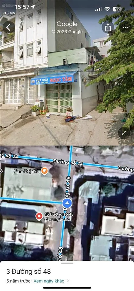 Đất 5x20 kdc bảo châu ,phường 16 quận 8