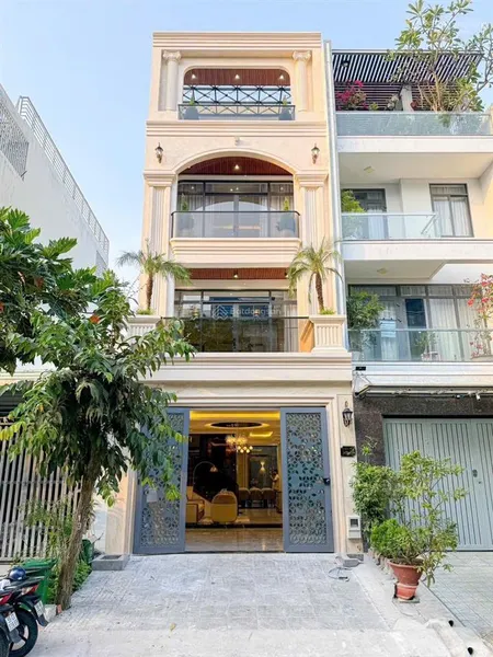 Bán nr đẹp tại d6, phú mỹ, q7, 18,6 tỷ, 90m2, 4pn, 4wc5x18có thang máy