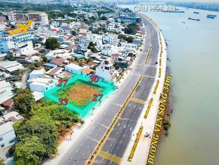 Đất mặt tiền đường ven sông 34m, 856 m2 (308 m2 thổ cư) 39,99 tỷ