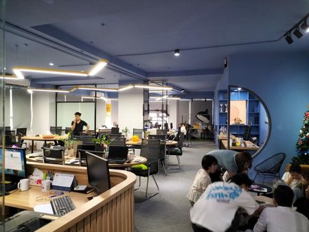 Cho thuê văn phòng Cầu Giấy 230m2 văn phòng tại Âu Việt Building mặt phố Lê Đức Thọ
