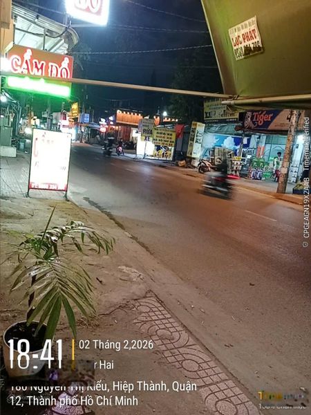 Cho thuê nhà 2 mặt tiền có lầu đường phường Hiệp Thành, Quận 12, TP HCM. Tiện kinh doanh