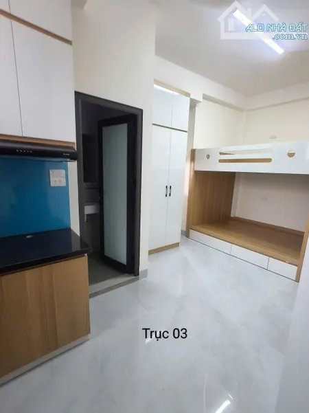 Cho Thuê CCMN 612 Đê La Thành Ba Đình 30m2 Giường Tầng Gác Xép Ban Công Cửa Sổ Thang Máy