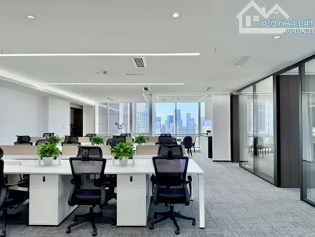 [CAO CẤP] VP hạng A phong cách hiện đại tại Trần Duy Hưng, Giá Siêu Tiết Kiệm
