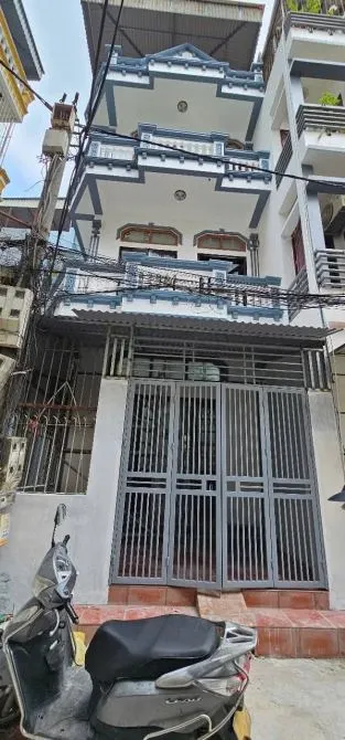 CHO THUÊ NHÀ KHU PHÂN LÔ CÁN BỘ X55 đường Vũ Lăng, 77m 4 tầng 12tr ô tô