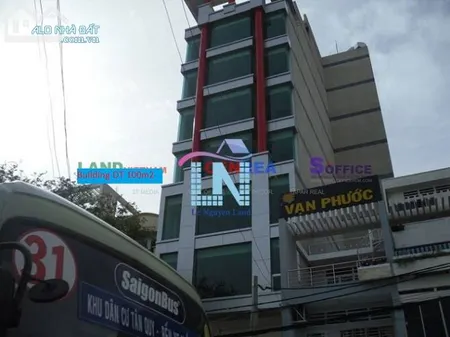 Văn phòng cho thuê Nơ Trang Long, f13, Q.Bình Thạnh. DT 50m - 100m - 400m