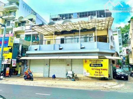 Cho Thuê Nhà GÓC 2MT 15x10m đường Trần Phú quận 5