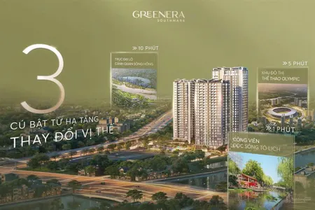 Căn hộ 3n3w dual key không gian sống lý tưởng cho gia đình đa thế hệ greenera southmark ngọc hồi