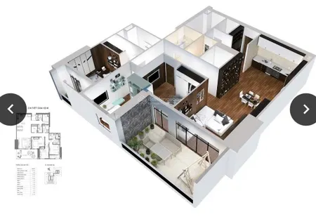 Chính chủ bán căn hộ vip 155m2 tầng đẹp 4pn, sân vườn siêu rộng tại hpc landmark tố hữu hà đông