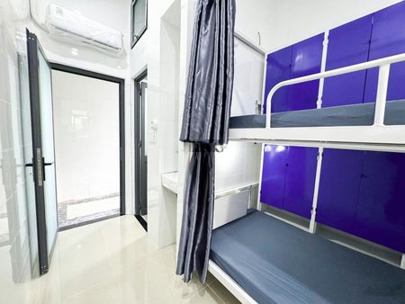 Ký túc xá đẳng cấp cho Nam cách ĐH SPKT, Ngân hàng chỉ 3 phút đi xe máy, nhà mới 100%, bao trọn gói