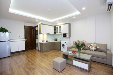 Căn hộ 1 ngủ rộng cho thuê tại phố Đào Tấn, gần Lotte