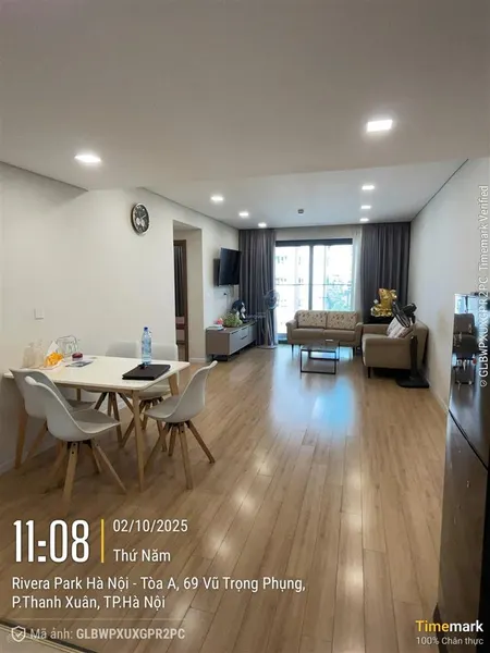 Cho thuê cc đẹp giá siêu hời tại rivera park 69 vũ trọng phụng, 19 triệu/th, 101m2, 0352 790 ***
