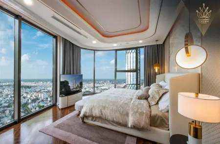 Cho thuê căn hộ 2pn 55m2 tại diamond crown hải phòng với giá chỉ từ 15 triệu/tháng