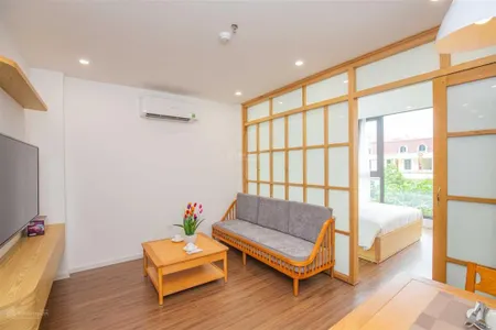 Căn hộ 1 ngủ mới cho thuê phố phan kế bính nội thất mới, gần lotte cho khách nhật