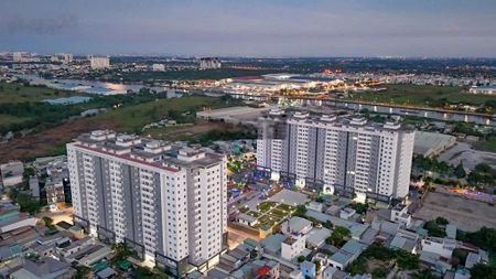 2PN 2WC 85m2 2,6 tỷ, cuối 2025 ra sổ nhà, Conic Boulevard Bình Chánh, CK 24%, vay 85%, TT 25% vào ở