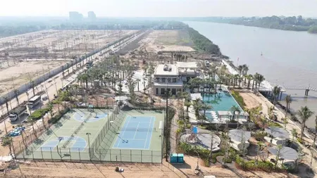 Tiến độ dự án biệt thự elyse island đảo đại phước nam long tháng 2/2026
