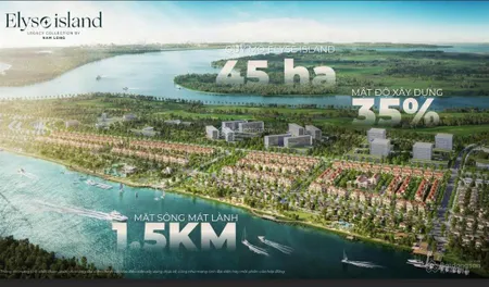Chính thức mở bán biệt thự elyse island nam long i hồng ngọc sàn nam long hỗ trợ xem thực tế dự án