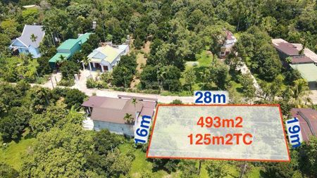 1,2tỷ cho 500m2 có thổ cư 28m mặt tiền thị trấn Đạ Mri - Đạ Huoai - Lâm Đồng