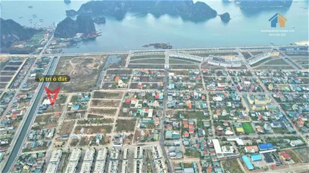 Bán đất biệt thự hướng nam cẩm bình 291 m2, 16,5 triệu / m2, bao đẹp, hot