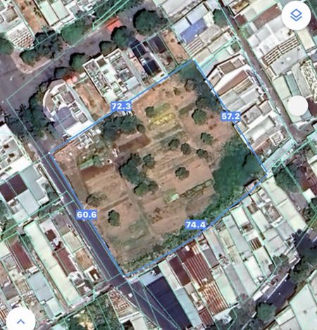Bán 4476m2(60x74)m đất khu 855 Bình Giã P. 10 TP. VT giá 23 triệu/m~102 tỷ còn TL vị trí cực đẹp