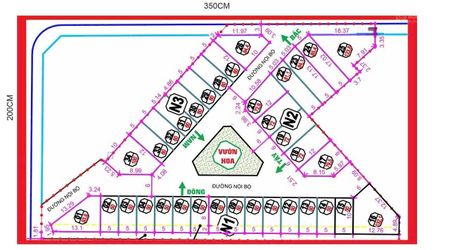 60m2 đất khu phân lô Văn Cao - Ngang 5m - Đường 6m