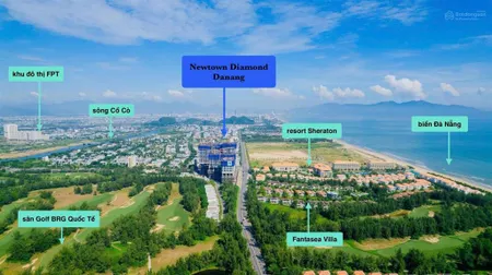 Độc quyền căn 1pn+1 view biển newtown đà nẵng giá tốt, chỉ 850tr ký hđmb