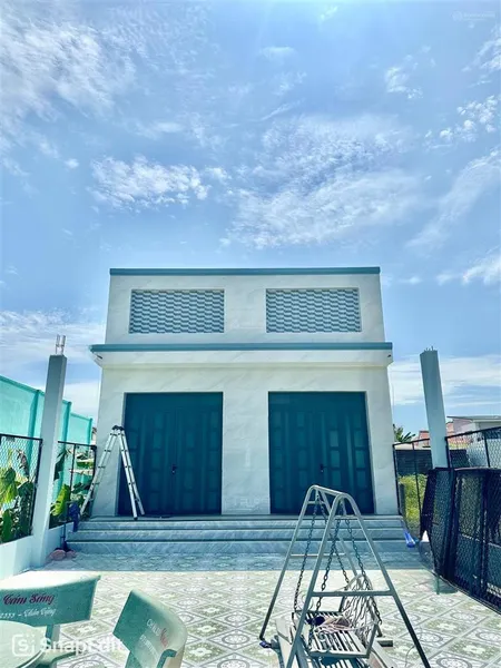 Cho thuê nhà mới xây mặt tiền kdc đồng tranh cần giờ