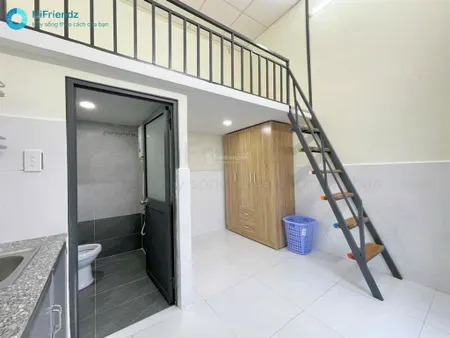 Duplex 4 người 4 xe phòng gác cao ở thoải mái có khu giặt sấy