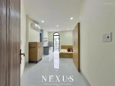 Studio full nội thất ban công ngay dương quảng hàm lê đức thọ full nội thất đường lớn