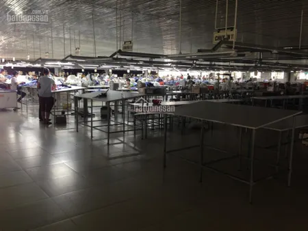 Cho thuê xưởng may mới 7000m2 có sẵn 300 công nhân