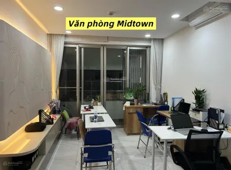 Chính chủ cho thuê văn phòng chia sẻ ở midtown phú mỹ hưng, chỉ từ 6 triệu/tháng, bao phí ql