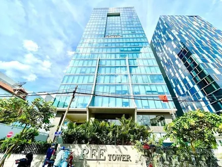 Cho thuê văn phòng, cao ốc ree tower đường đoàn văn bơ, quận 4, dt 200 300m2. 0906 391 ***
