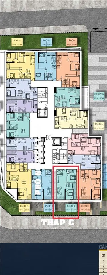 Bán căn 2 ngủ ruby park tầng trung, 73.9m2 4.800 tr bao phí 0365 636 ***