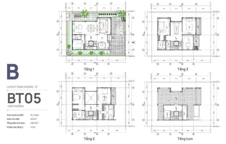 Biệt thự triệu đô cloud reserve central tuyhoa 300m² 3 tầng 1 tum 4pn 5wc hướng đông nam vượng khí