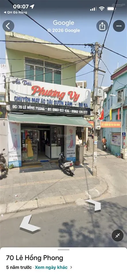 Bán nhà 2 tầng 2 mt lê hồng phong, trung tâm thành phố trục đường kinh doanh sầm uất