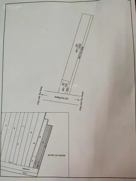 Bán đất tại đường 819, xã tân lập, mộc hóa, long an, giá siêu hời 220 tỷ, 47012 m2