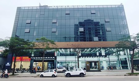 Cho thuê tầng hầm 850m2 tại mặt đường Võ Chí Công, Tây Hồ. Giá 160tr/tháng.