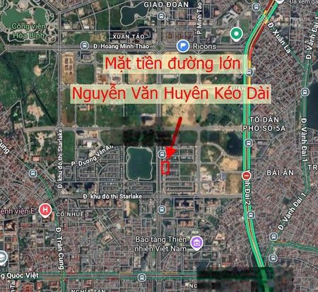 Cho thuê văn phòng 100m2, mặt tiền đường Xuân Tảo, Nguyễn Văn Huyên kéo dài, để xe oto thoải mái
