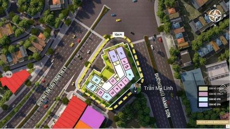 Duy nhất căn 1BR+, hướng Đông vào ở ngay được tại Sun cosmo toà P1 LH 0905956613