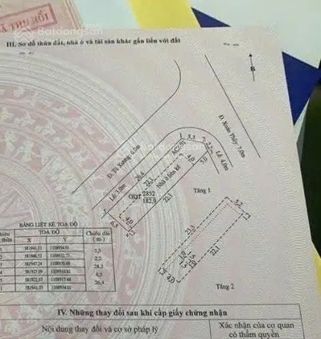Nhà một trệt một lầu 11,9 tỷ gốc 2 mặt tiền xuân thủy và tú xương, kdc hồng phát, tt tp cần thơ