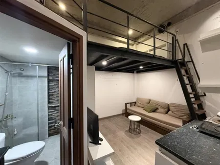 Cho thuê phòng có gác full nội thất tại nơ trang long gần ngã tư hành xanh 0842 672 ***