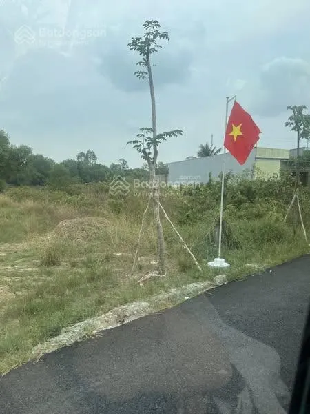 Cho thuê mặt bằng đất trống 2 mặt tiền mt lộ và mt sông 14m ngang dài 60m