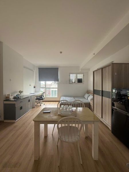 Cho thuê studio 1PN 37m2 tòa A view thoáng đường Cao Thắng full nội thất