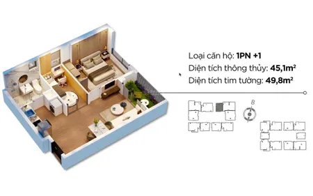 Bán căn 1pn+1 view quảng trường xem bắn pháo hoa tại diamond hill thái nguyên