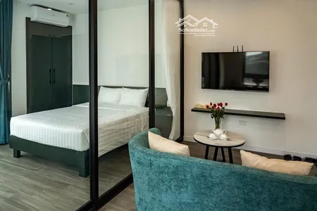 Cho Thuê Căn Hộ 45m2 Phố Nguyễn Sơn 1 Ngủ 1 Khách Riêng Giá 11 Triệu.miễn Phí Dịch Vụ: