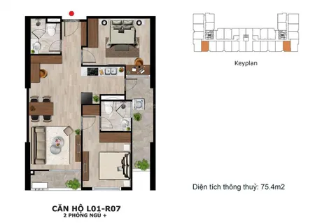 Đón gió mát lành tại căn hộ hướng đông nam, tầng cao, view công viên kỳ bá