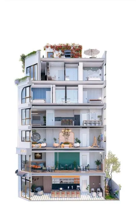 Quỹ ngoại giao sổ đỏ lâu dài, shophouse 6 tầng sorabay hạ long trung tâm thương phố đêm
