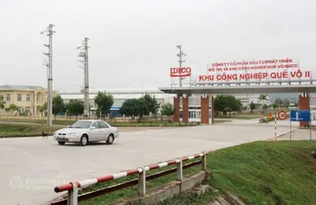 Bán lô đất hiếm, cực rẻ chỉ nhú 4 triệu/m2 phù lãng, quế võ, bắc ninh. nhìn thẳng kcn quế võ 2