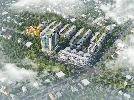 Căn góc 115m2 ,5 tầng 1 tum,2 mặt tiền,mặt đường trước mặt 15m phù hợp đầu tư cho thuê kinh doanh